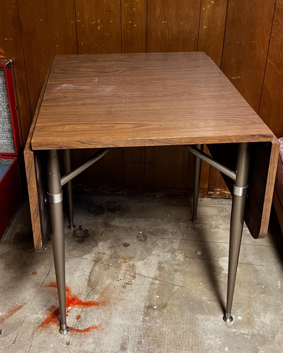 Formica Top Drop Leaf Table