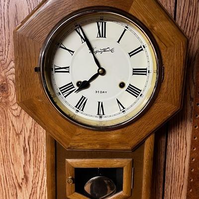 Montgomery Ward Wind Up Regulator Clock