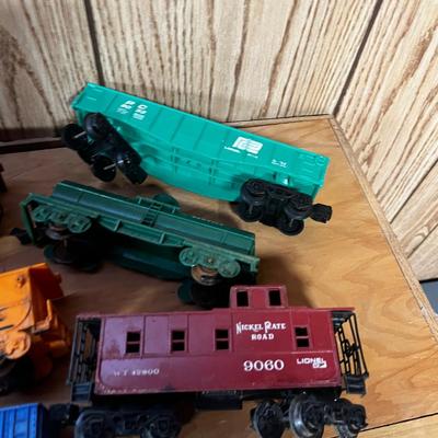 O Scale Train Cars and Track 