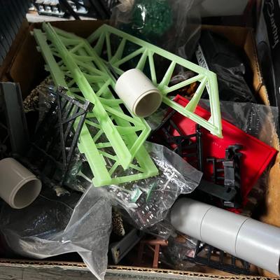 HO Scale Train Building, Track and Other Accessories  