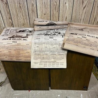 LEATHER Jack B Kelley, Inc, Calendars WOW!
