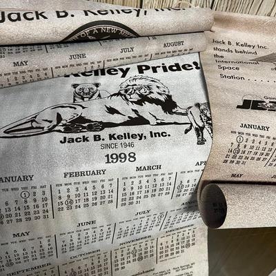 LEATHER Jack B Kelley, Inc, Calendars WOW!