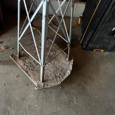 G Windmill on a concrete Base