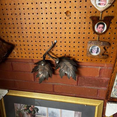 G LARGE Lot of VINTAGE Wall adornment Plus Old Glory! 