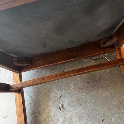 G 4 Oak Arm Chairs