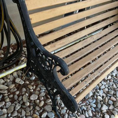 OUTSIDE Cast Iron Bench 