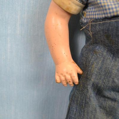 LOT 326. VINTAGE DOLL. 19" TALL