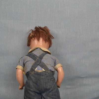 LOT 326. VINTAGE DOLL. 19" TALL