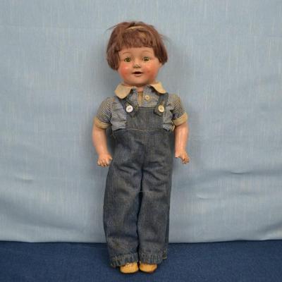 LOT 326. VINTAGE DOLL. 19