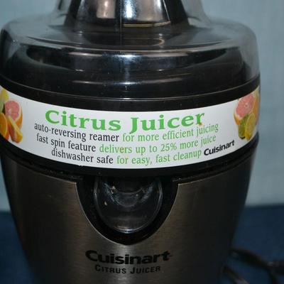 LOT 329. CUISINART JUICER AND COFFEE MAKER