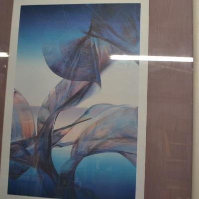 LOT 333. FRAMED PRINT