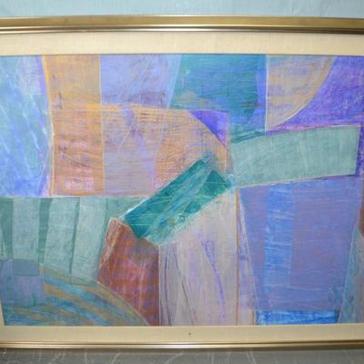 LOT 337. ORIGINAL FRAMED ART
