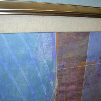 LOT 337. ORIGINAL FRAMED ART