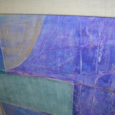 LOT 337. ORIGINAL FRAMED ART
