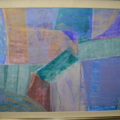 LOT 337. ORIGINAL FRAMED ART