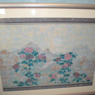 LOT 338. FRAMED PRINT