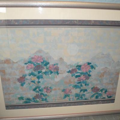 LOT 338. FRAMED PRINT