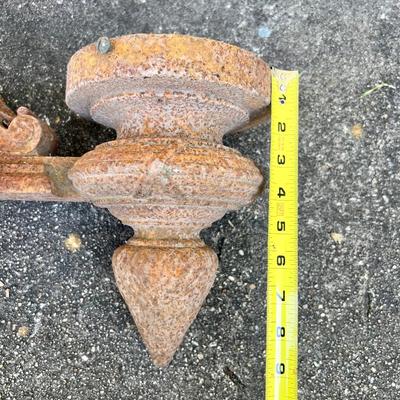 New Orleans Salvaged Vintage Cast Iron Lights
