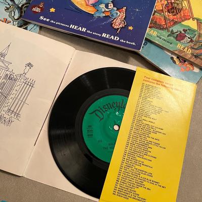 Disney Books with Records