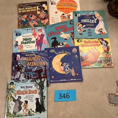 Disney Books with Records