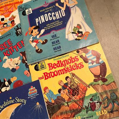 Disney Books with Records