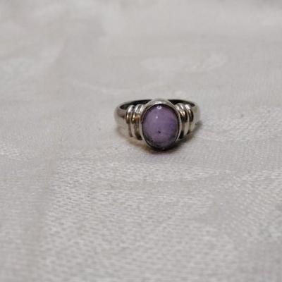 Vintage Amethyst 925 Ring Size 6.5