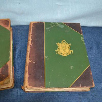 LOT 342 ANTIQUE CIVIL WAR BOOK TITLED REGIMENTS AND ARMORIES OF MASSACHUSETTS