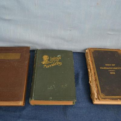 LOT 344  ANTIQUE BOOKS