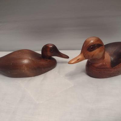 Set of Wood Carved Duck Decoys Newberry, SC