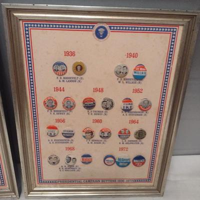 Liberty Mint 1972 Presidential Campaign Buttons