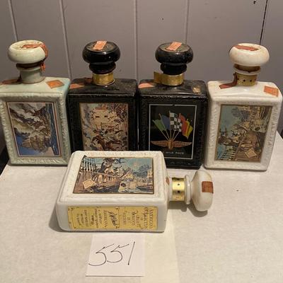 Beam Americana Collection Decanters