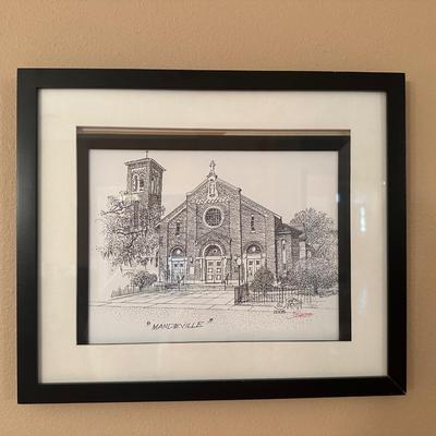 Framed Our Lady Of The Lake â€œMandevilleâ€