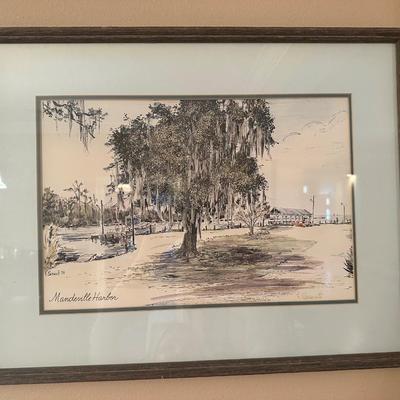 Mandeville Harbor by Chestnut 1974