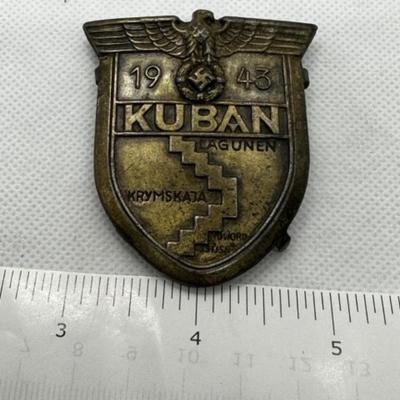German WWII Medals, Awards, and Pins - Kuban Campaign Shield