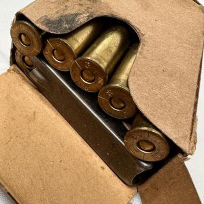German NOS WWII 8mm Mauser ammo Dated 1938