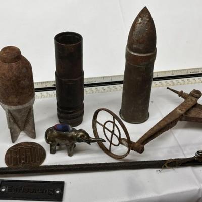 Misc Lot of WWII and other Items - See all Pictures 