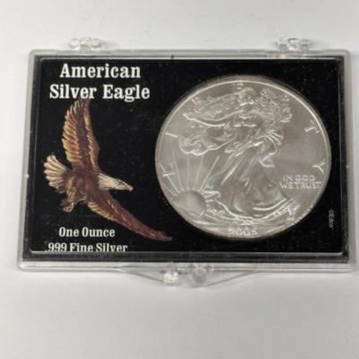 American Silver eagle Uncirculated - 1 ozt .999 Silver (3)