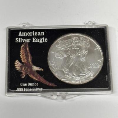 American Silver eagle Uncirculated - 1 ozt .999 Silver (4)