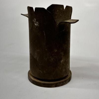 WWII Trench Art Ashtray 40mm Shell Dated 1942