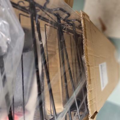 Wine & Glass wall rack & Cook Top all new in boxes.