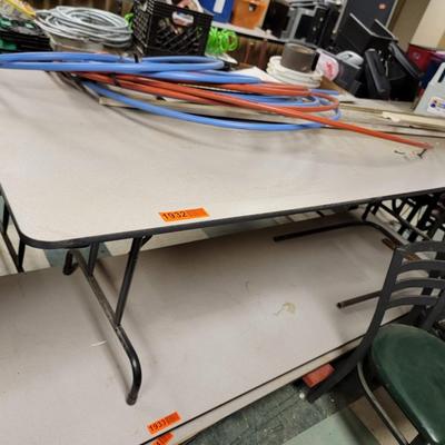8' Heavy Duty Folding Table, great for company or for banquets
