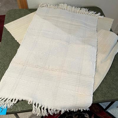 Lot of throw rugs