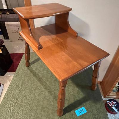 Maple Step Side Table