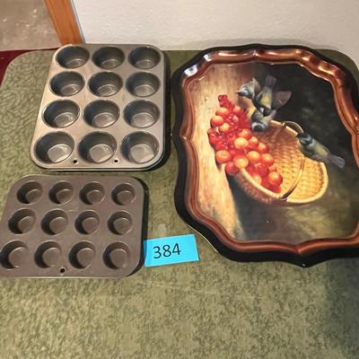 Lot of tin ware