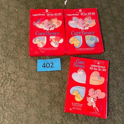 Vintage Care Bears Valentines NIB