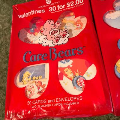 Vintage Care Bears Valentines NIB