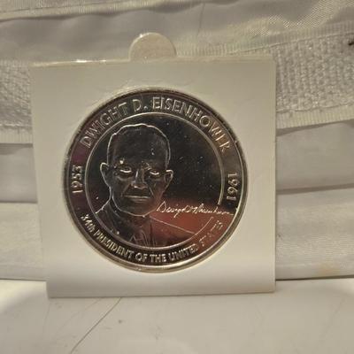 Gen Dwight B. Eisenhower foundation medal