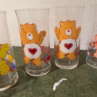 Care Bears Pizza Hut Tumblers Set of 8 #2