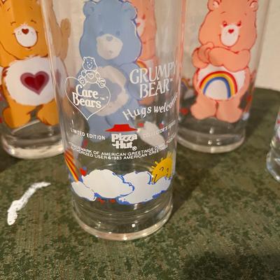 Care Bears Pizza Hut Tumblers Set of 8 #2