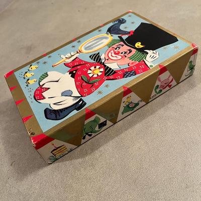 Box of vintage Birthday cards